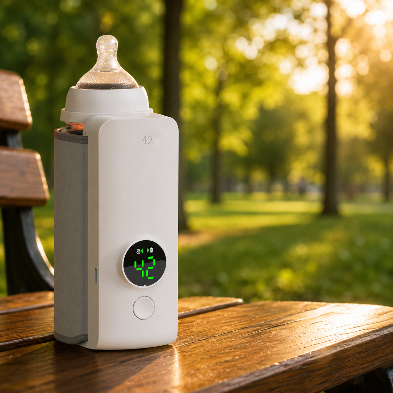 BabyVelo™ Pro — The "Anywhere Rescue" Portable Bottle Warmer