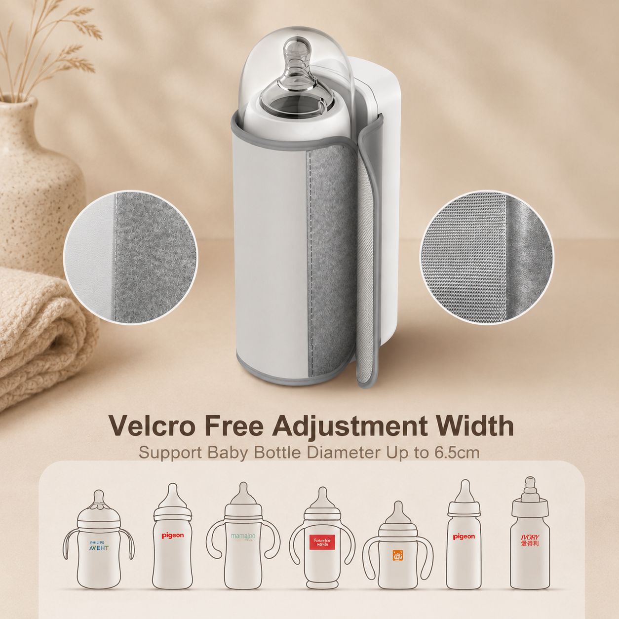 BabyVelo™ Pro — The "Anywhere Rescue" Portable Bottle Warmer